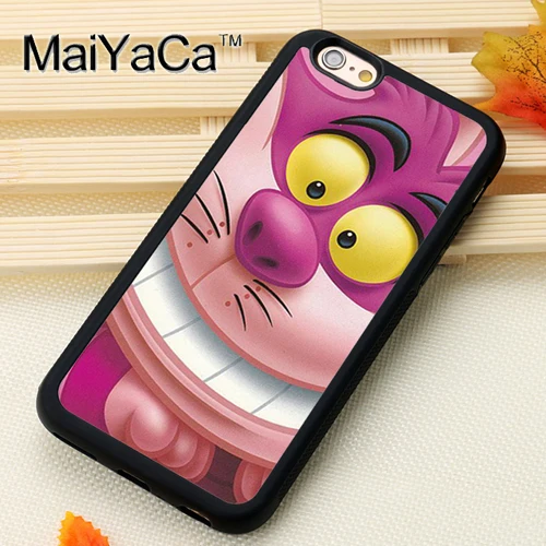 Чехол для телефона MaiYaCa Alice in Wonderland Cheshire Cats для iphone 11 Pro MAX X XR XS MAX 6 6S 7 8 Plus 5 5S TPU - Цвет: 1902