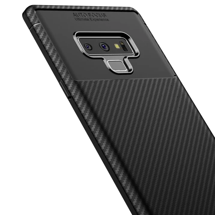 Чехол для мобильного телефона TPU ДЛЯ: Samsung S9 S10 J4 J6 J7 J8 Note9 plus Lite Core prime beetle shatter-resistant carbon fiber business on.