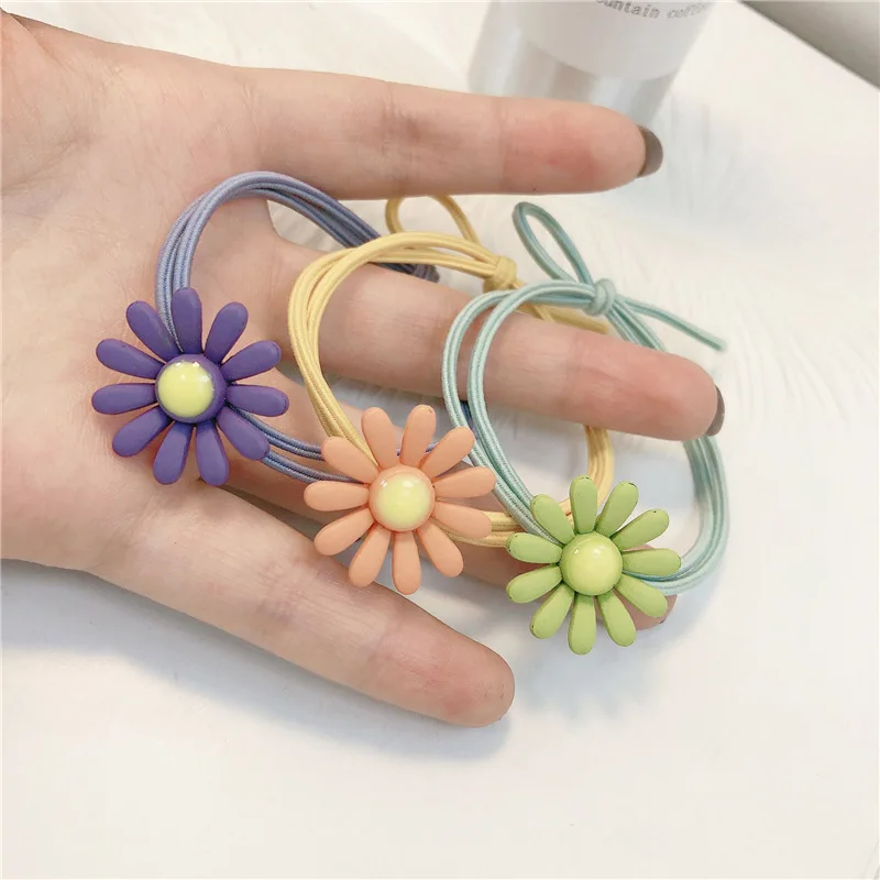 Корейская версия браслета веревка для головы два с маленькими ромашками цветок