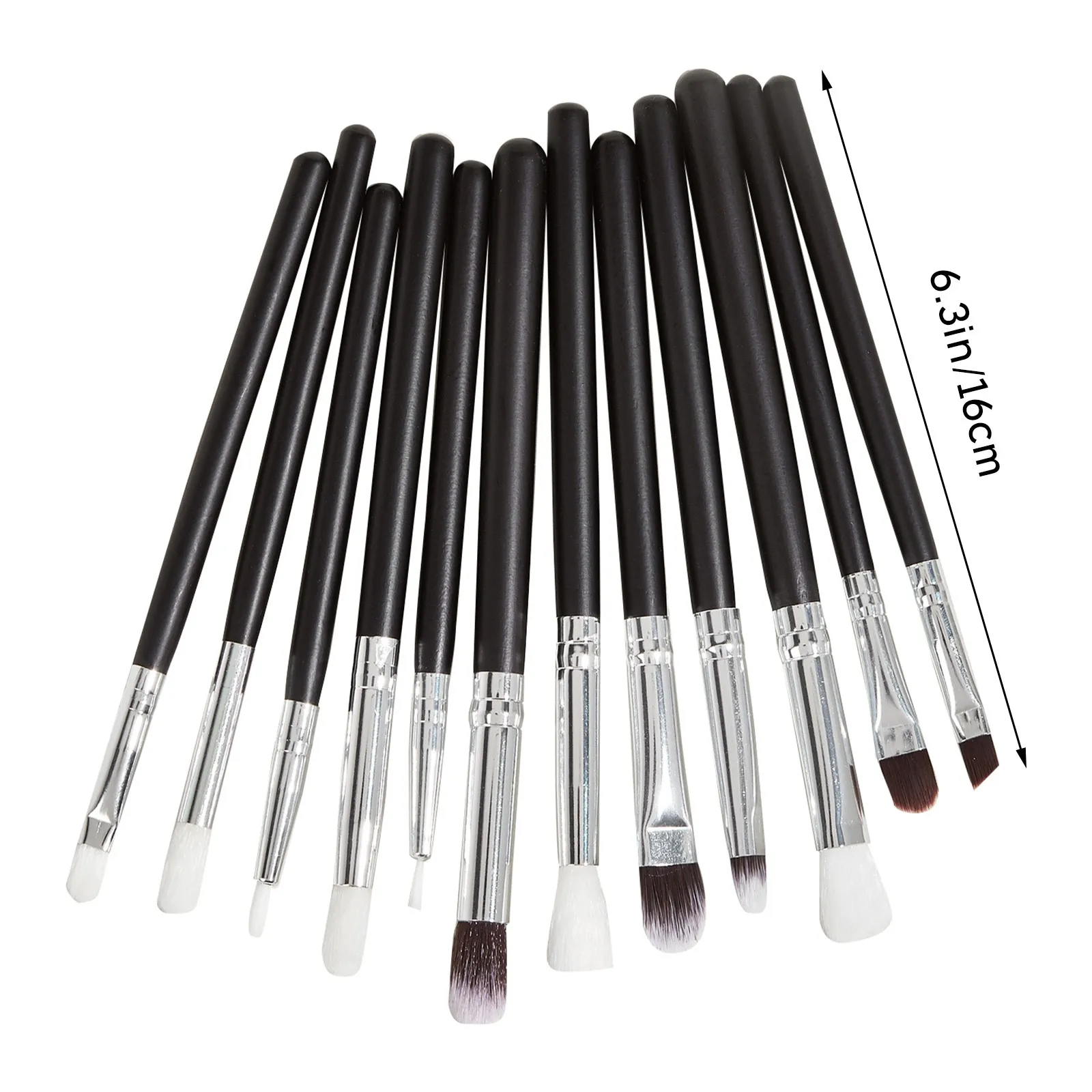 

12 Pcs Beauty Makeup Brushes Set Cosmetic Foundation Powder Blush Eye Shadow Lip Blend Make Up Brush Tool Kit Pennello da trucco