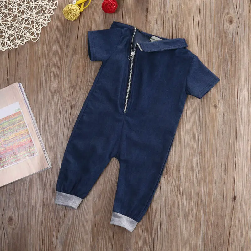 Новый бренд Emmababy 2019 джинсовый супер крутой купальник для маленьких девочек и