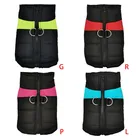 Одежда для больших собак, жилет для больших собак, куртка, водонепроницаемый Зимний теплый жилет с подкладкой для домашних животных, куртка на молнии, пальто для чихуахуа, лабрадора