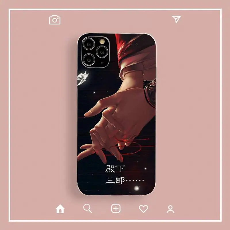 Телефонный чехол TOPLBPCS в китайском стиле Tian Guan Ci Fu для iPhone 8 7 6 6S Plus X 5S SE 2020 XR 11 12mini pro