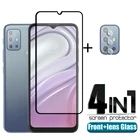 Закаленное стекло 4 в 1 для Moto G20, Moto G10, G50, G30, G20