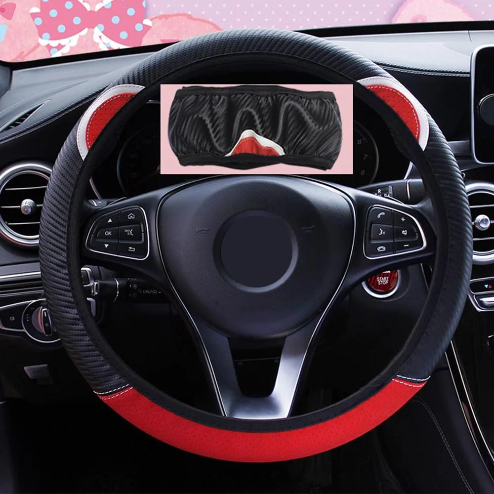 FORAUTO чехлы на руль с милыми кошачьими ушками для автомобиля, чехлы на руль, автомобильные аксессуары, универсальные автомобильные украшения