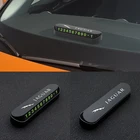Светящаяся Автомобильная табличка с номером для Jaguar XF XE XJ F-Pace X-Type S-Type F-Type E-Pace, автомобильный Стайлинг