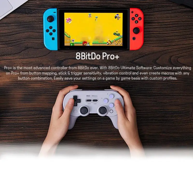 Игровой контроллер SN30 pro plus 8bitdo PRO с Bluetooth геймпад джойстиком для Windows Android macOS Nintendo