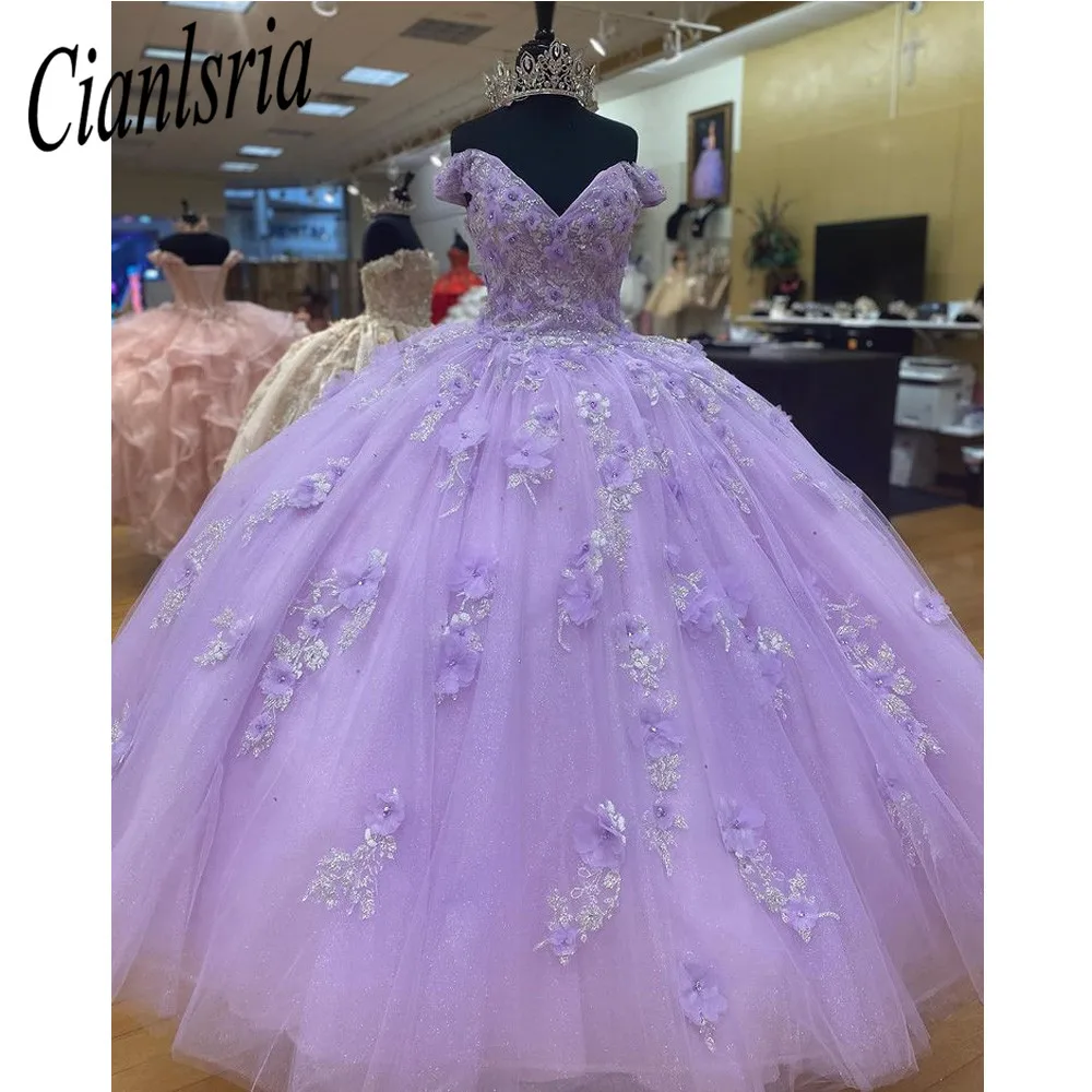 

Роскошные Лавандовые платья для Quinceanera бальное платье корсет женское мексиканское 15 лет шестнадцать милые платья принцессы для выпускного ...