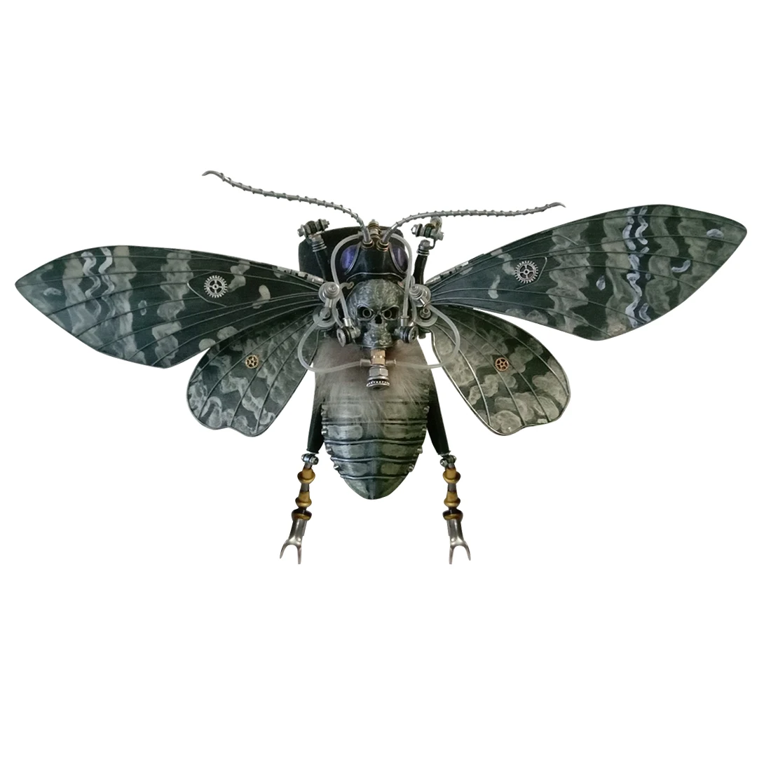 

3D Mechanical Metal Model Assembled Steampunk Craft For Home Decor Ornaments Crafts - Grimace Butterfly /Butterfly ( Finished)