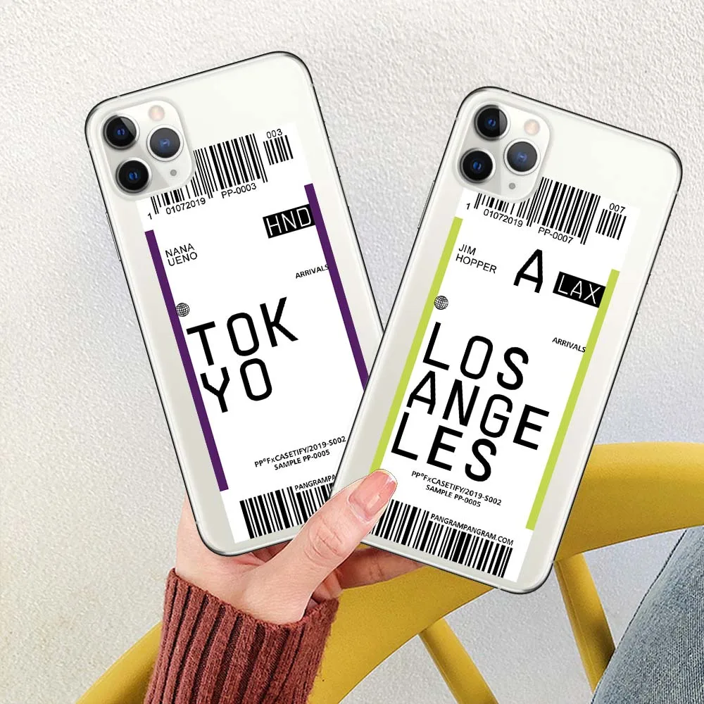 INS Милый Забавный чехол для телефона с этикеткой штрих кода Apple iphone 11 Pro Max XS XR X 6s 7 8