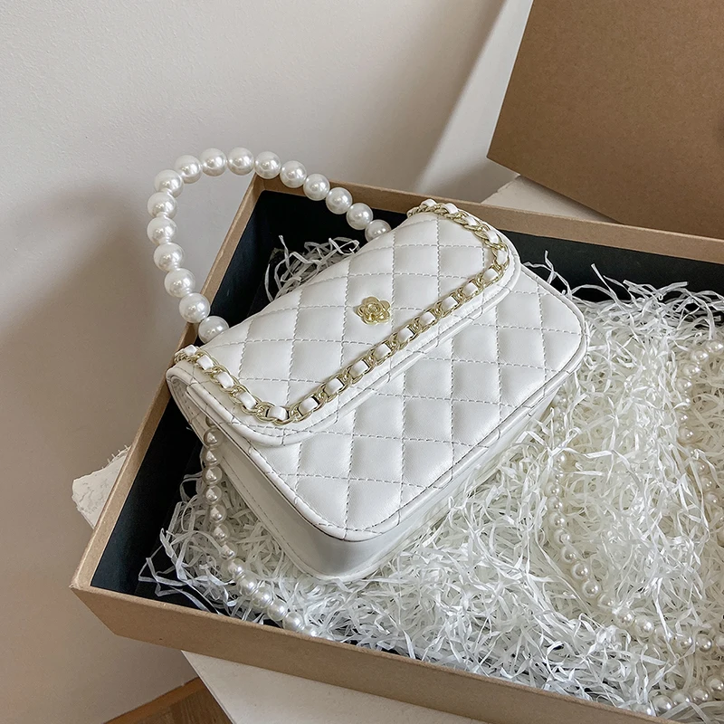 

for Designer PU Bags Leather Crossbody Women 2021 New Summer Luxury Handbags Lady Travel Brand Chain Shoulder Purses Designer