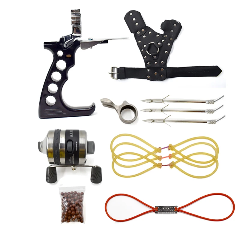 

Slingshot Shooting Fishing Slingshot Bow and Arrow Shooting Powerful Fishing Compound Bow Catching Fish High Speed Hunting 2020