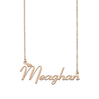 meaghan name necklace custom name necklace for women girls best friends birthday wedding christmas mother days gift