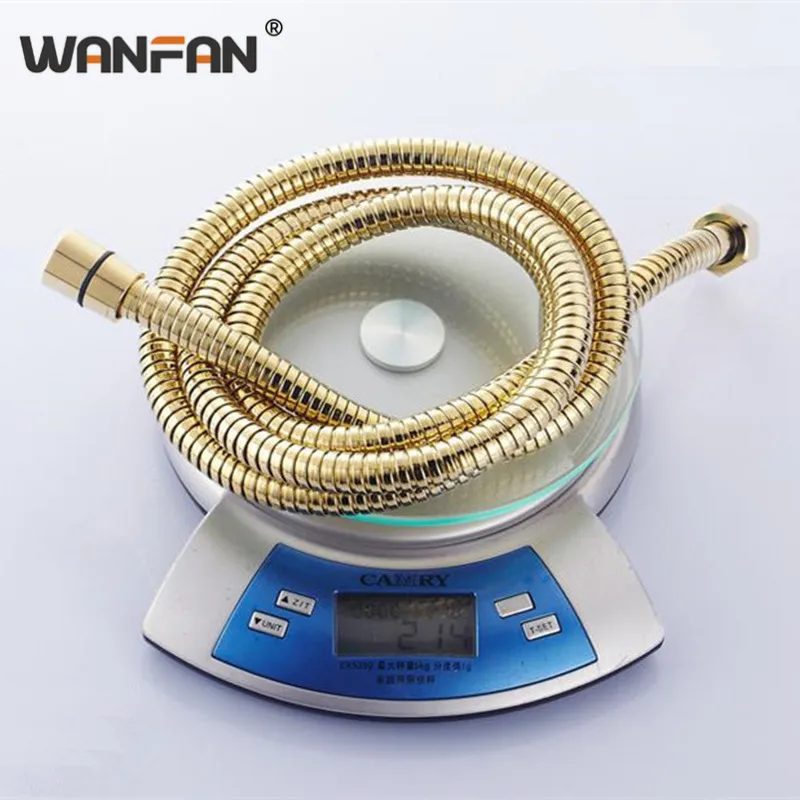 Шланги сантехнические из нержавеющей стали Золотая отделка 150 см Замена гибкий