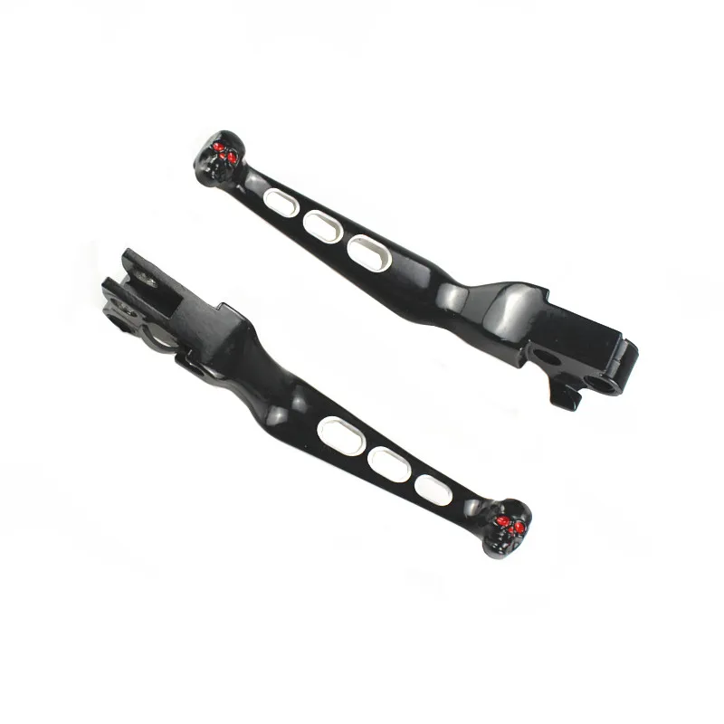 Клатч тормозные рычаги с черепом Обувь для езды на мотоцикле Harley Dyna Sportster 1200 883 FLSTF