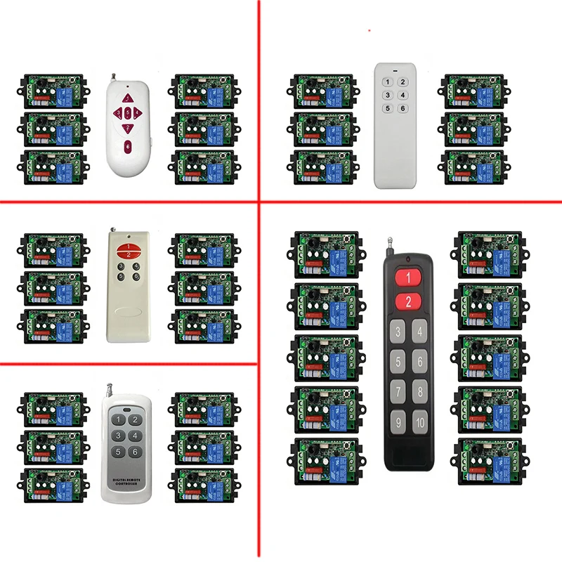 Выключатель света с дистанционным управлением 1000 м В переменного тока 1