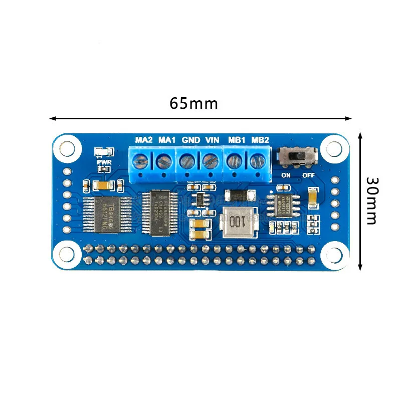 

Raspberry Pi 4 B 3B + TB6612FNG Expansion Board Module Motor Driven Board I2C Port