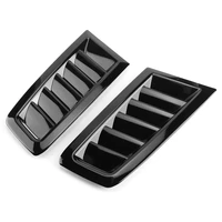 auto car abs bonnet air vent modified accessory fits for ford focus rs mk2 glossy black modified hood firm and durable