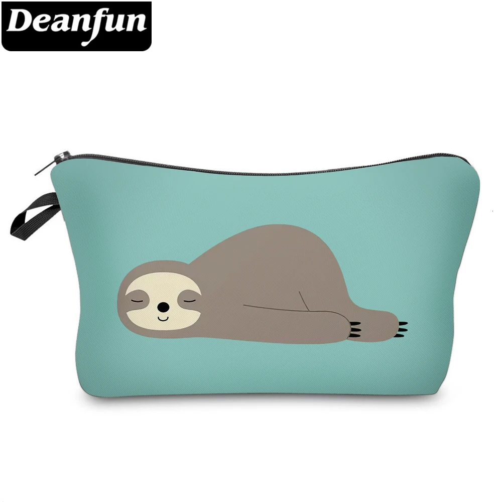 Deanfun Забавный Ленивец маленькая косметичка сумочка милые элегантные сумки для