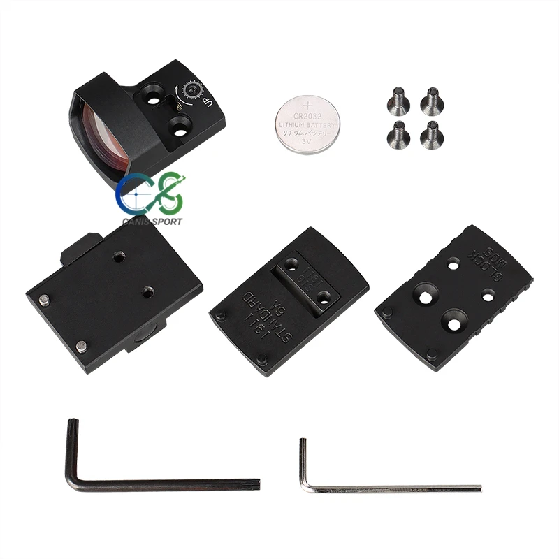 Прицел для страйкбола PPT с красной точкой прицел микро-точка 3MOA креплением