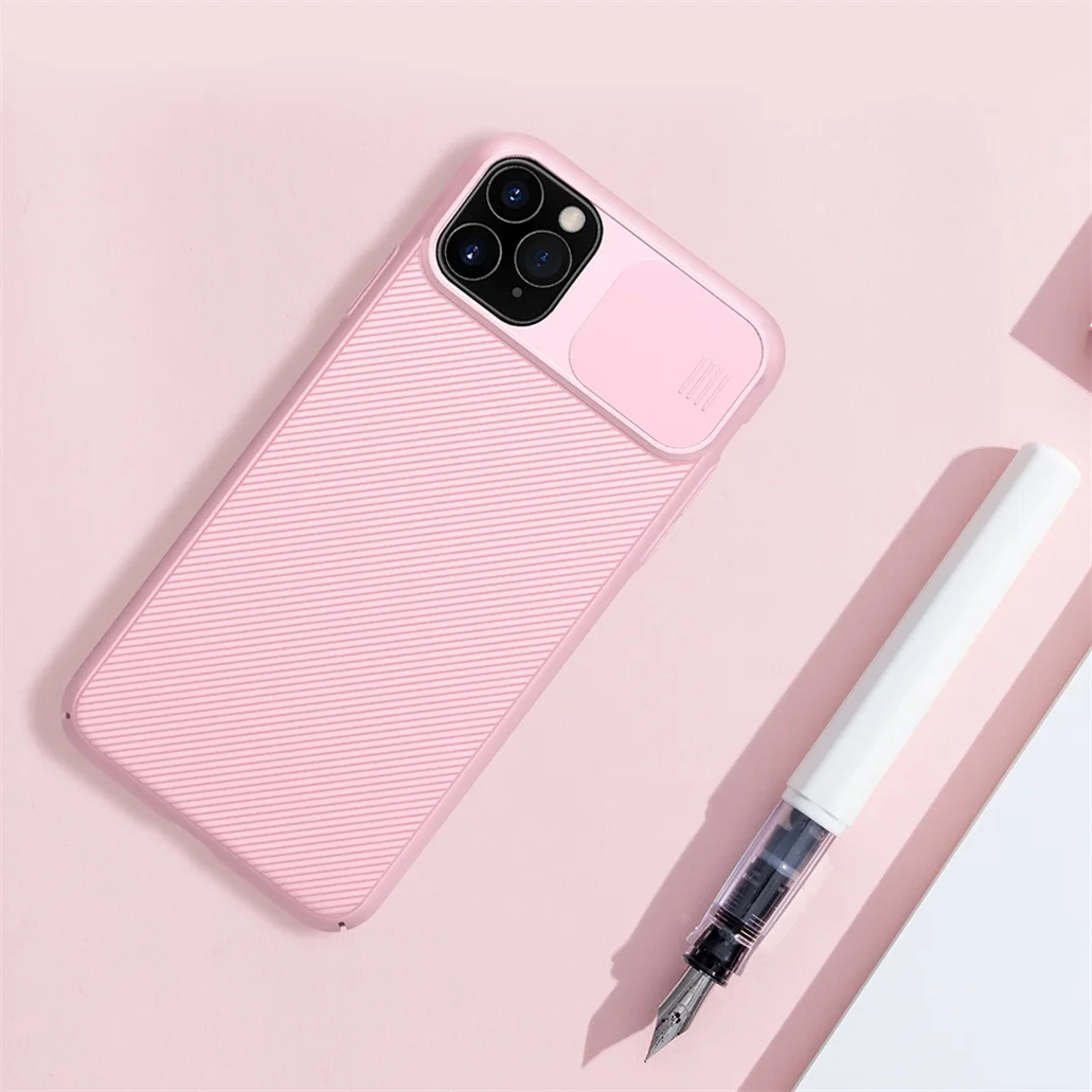 Для iPhone 11 11 Pro Max чехол NILLKIN CamShield чехол слайд-камера крышка защита конфиденциальности Классическая задняя крышка для iPhone11 Pro