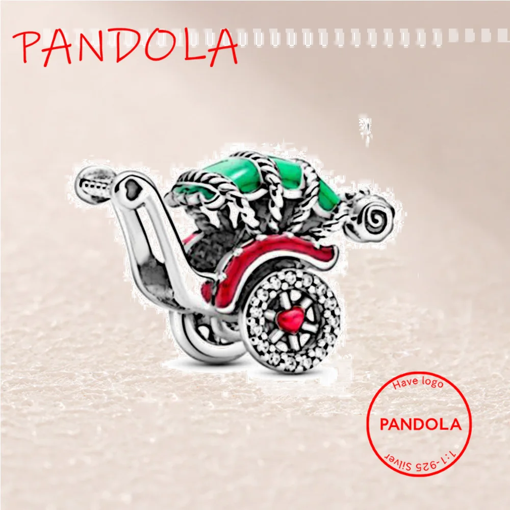 

799071C01 Traditional Rickshaw Charm