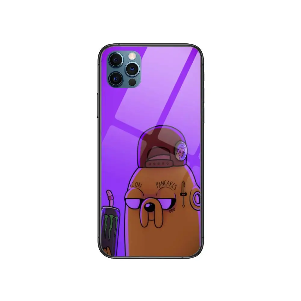 

adventure time Anime Style Phone Case cover For iphone 12 pro max 11 8 7 6 s XR PLUS X XS SE 2020 mini bla