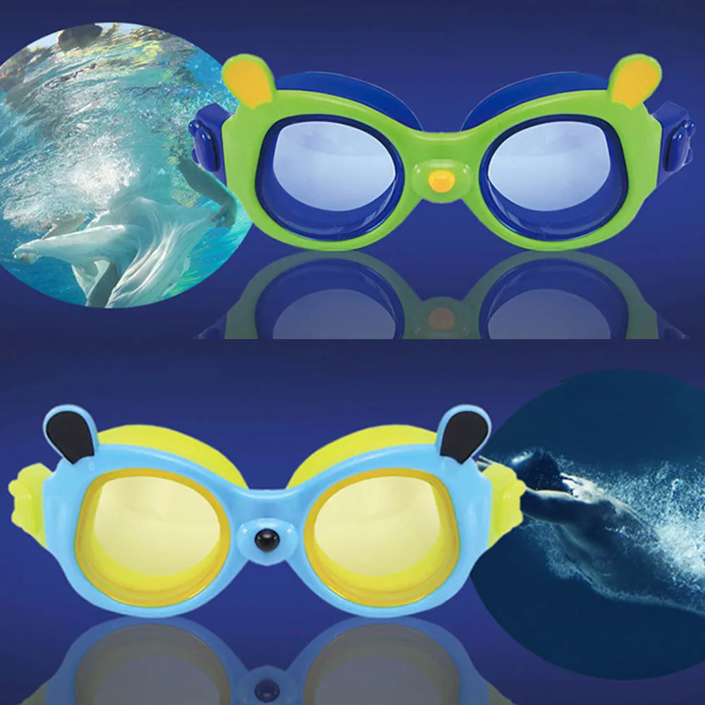 Kids Waterproof Diving Goggles Sports Eyewear Anti-fog Swimming Glasses Sportswear Accessories Swim | Спорт и развлечения