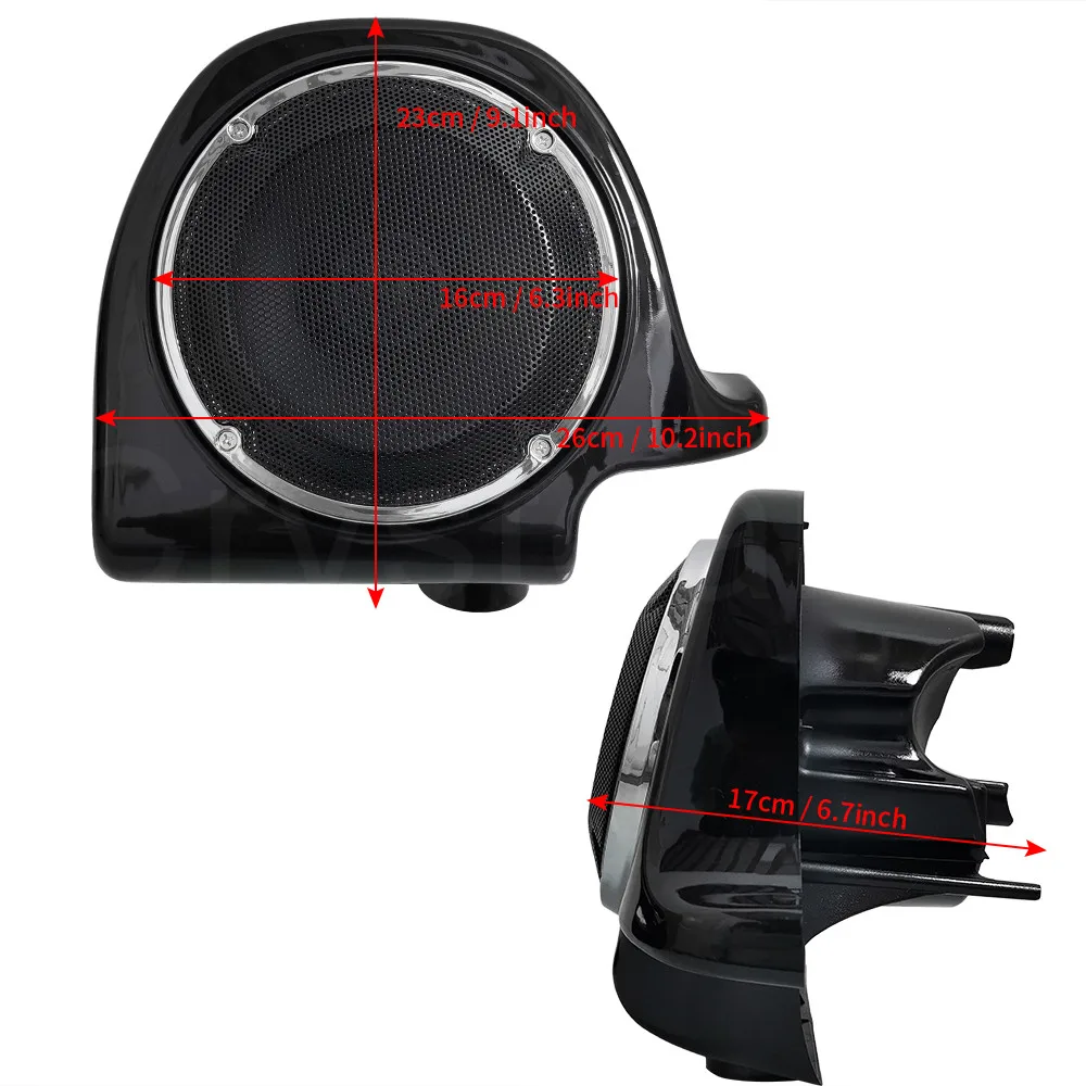 Обтекатель для нижних вентилируемых ножек мотоцикла 6 5 ''колонки Harley Touring Road