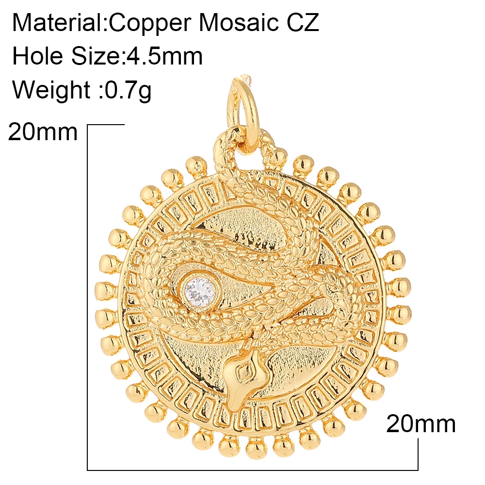 Монета с изображением орла Подвески для изготовления ювелирных изделий оптовых