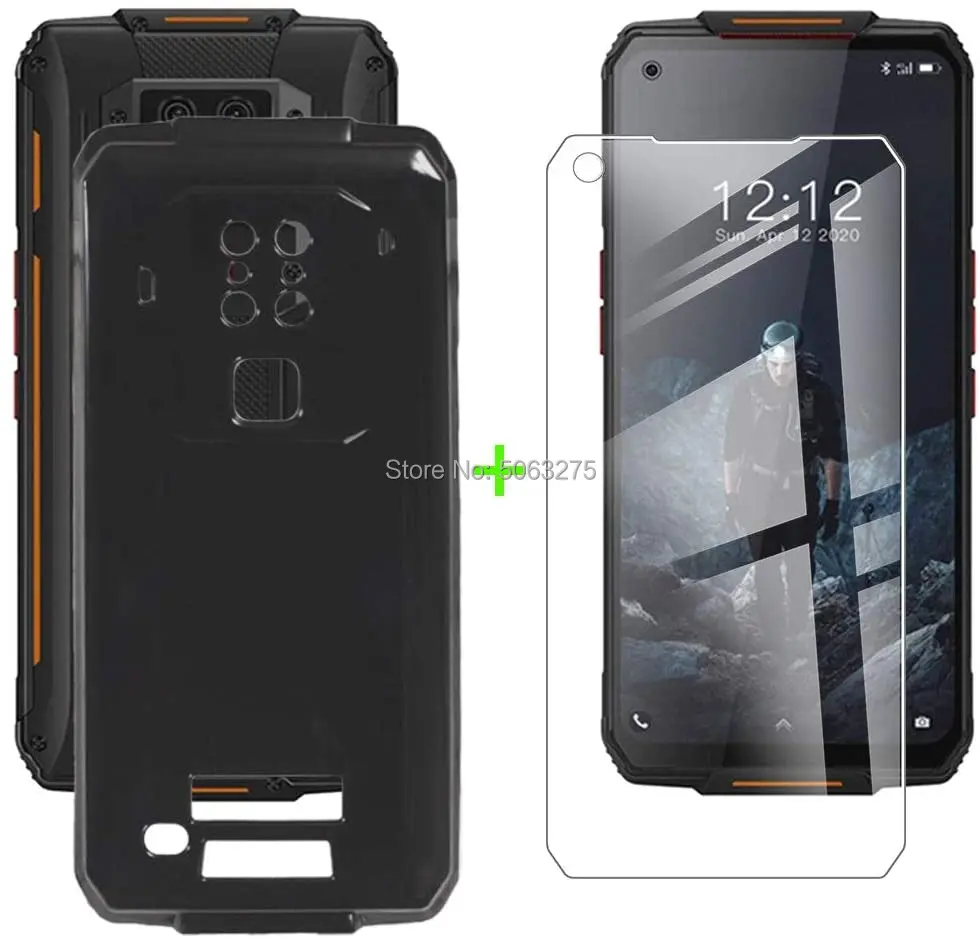 Чехол для Oukitel WP7 чехол из закаленного стекла мягкий силиконовый телефона с