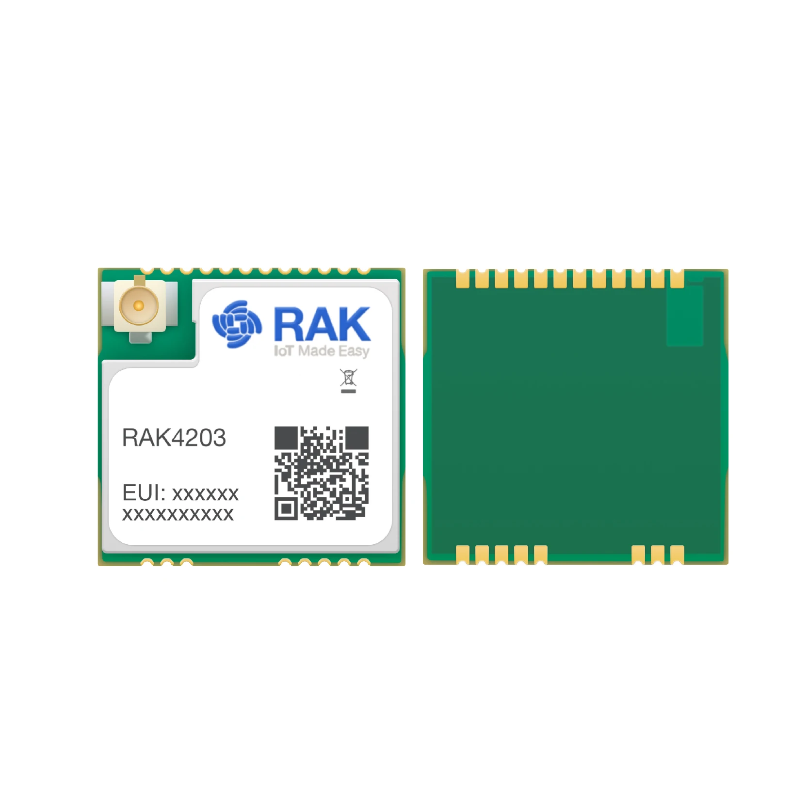 Модуль LoRa LPWAN STM32L071 SX1276 беспроводной трансивер с чипом LoRaWAN 103 дюйма UART I2C GPIO IPEX