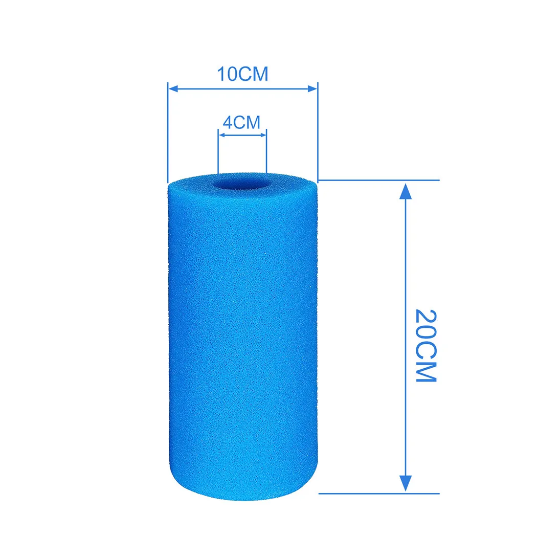 

3 Pcs Filter Sponge Foam Sponge For Intex Pool Filter Replacement Reusable
