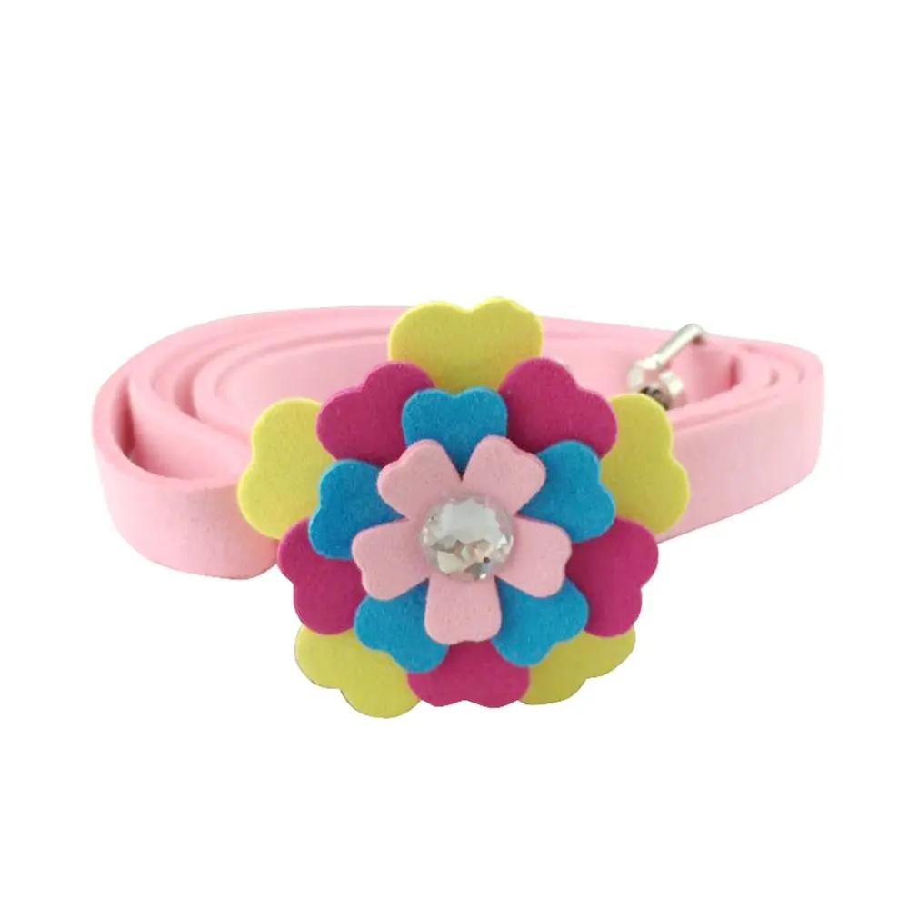 Поводок для домашних животных поводок прогулок мягкая кожа с косточкой со