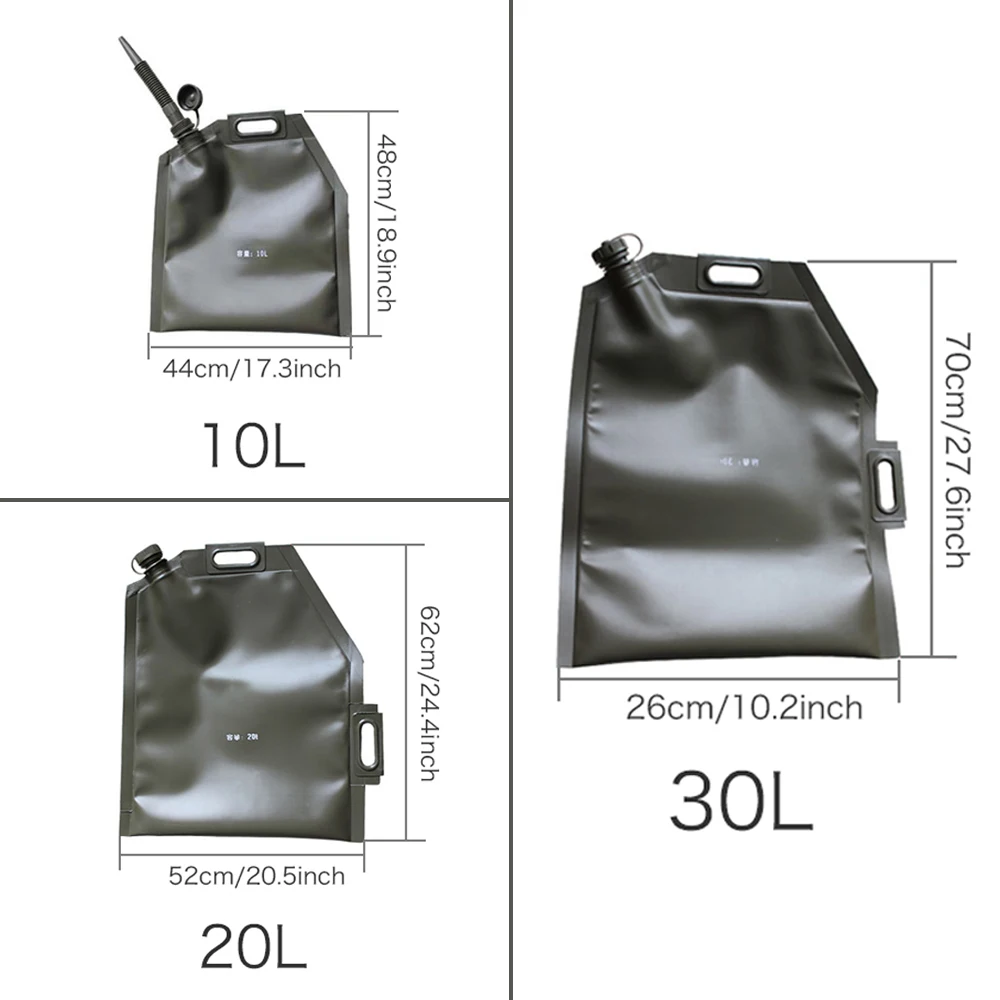 10L 20L 30L литров портативный запчасти Топливный бак и дизельная канистра открытый