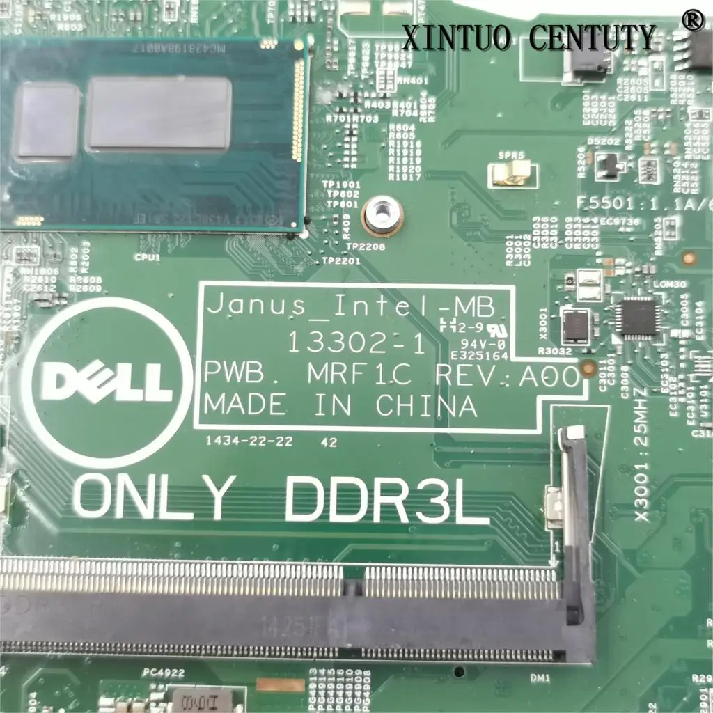 

CN-0PKHD7 0PKHD7 PKHD7 13302-1 For dell 3449 3549 3446 3546 laptop motherboard I5-4210 mainboard 100% work