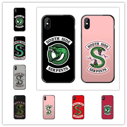 Американский ТВ ривердейл Southside змеи чехол для телефона iPhone X 11 Pro XS MAX XR 7 8 6 Plus SE