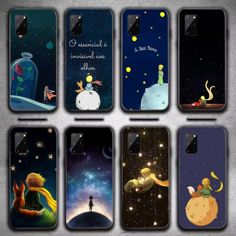 

Little Prince Print Phone Case Luxury Brand For Samsung Galaxy S8 S9 S10e S20 PLUS J6 J600 A31 M51 31 LITE Cases Cover