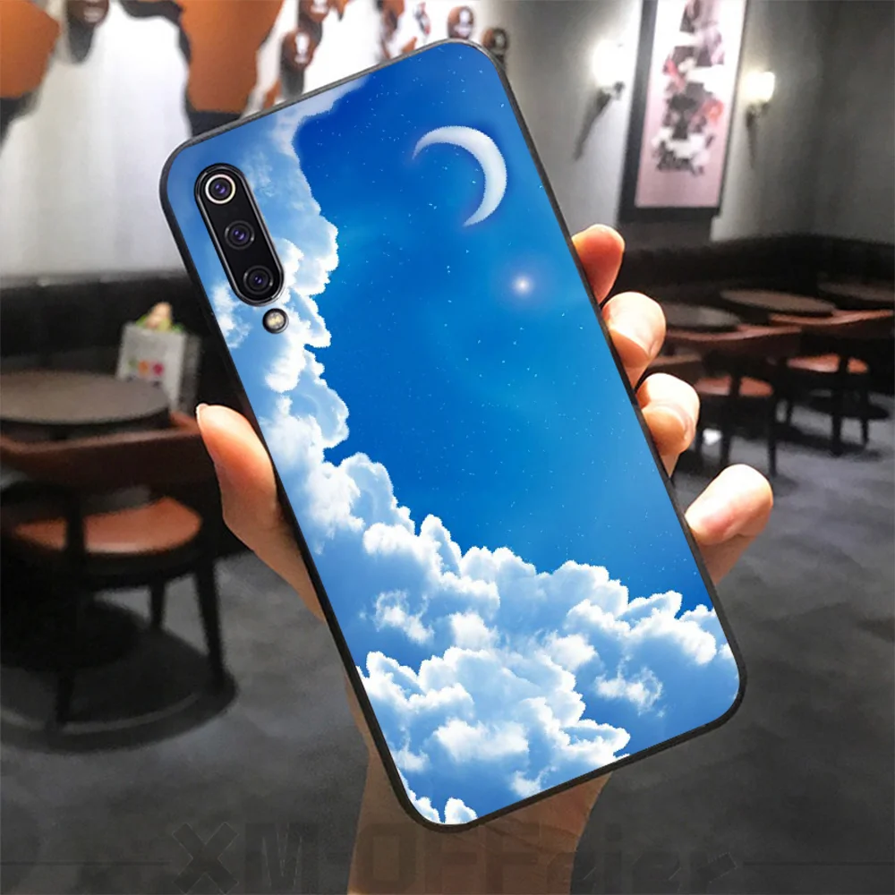 Черный мягкий чехол для телефона BaweiTE Starlight Hope Star Xiaomi 8 9 se 5X Redmi 6pro 6A 4X 7 5plus note 5 |