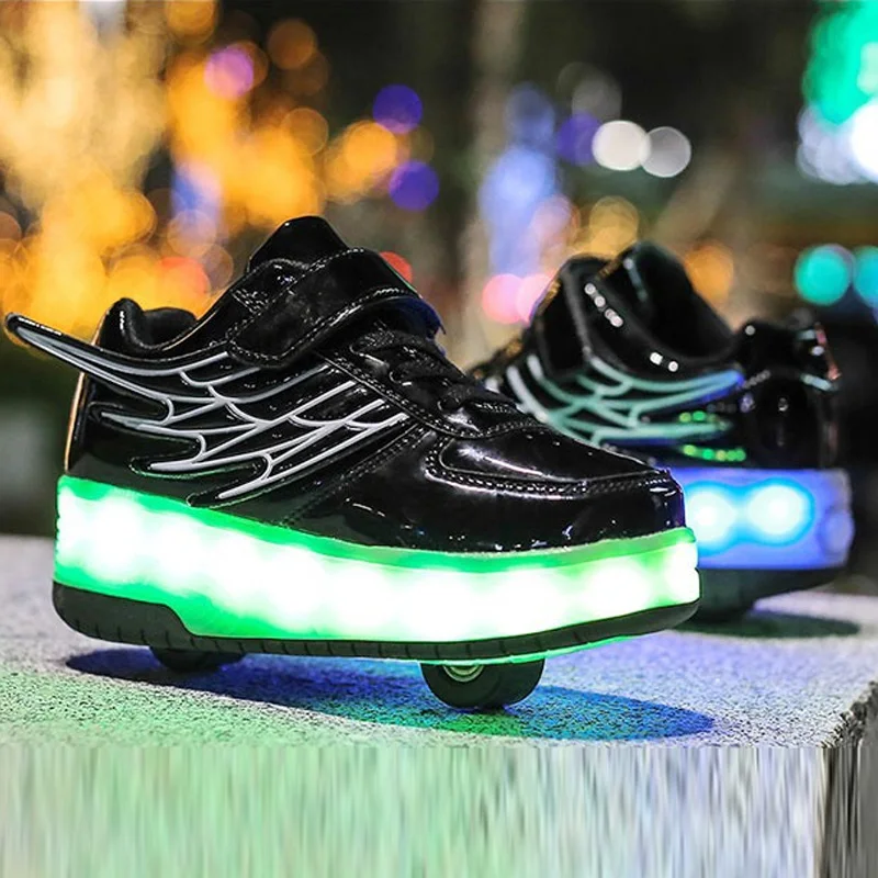 2019 Hot Sale Roller Skates Shoes Boys Girls with Wheels for Kids Adults Unisex Casual Lace-Up WML99 | Обувь