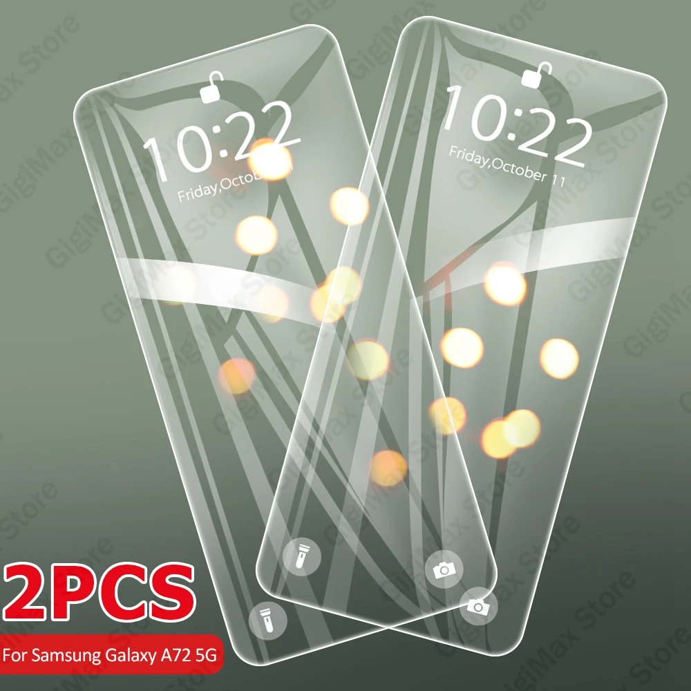 

2Pcs Anti-friction Protective Tempered Glass For Samsung Galaxy A52 A72 A32 A12 Screen Protector For Samsung A51 A71 5G Glass