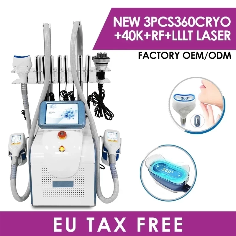 

360 портативная кавитационная машина для замораживания жира, липолизатор для похудения, Антицеллюлитный растворяющий терапевтический масс...