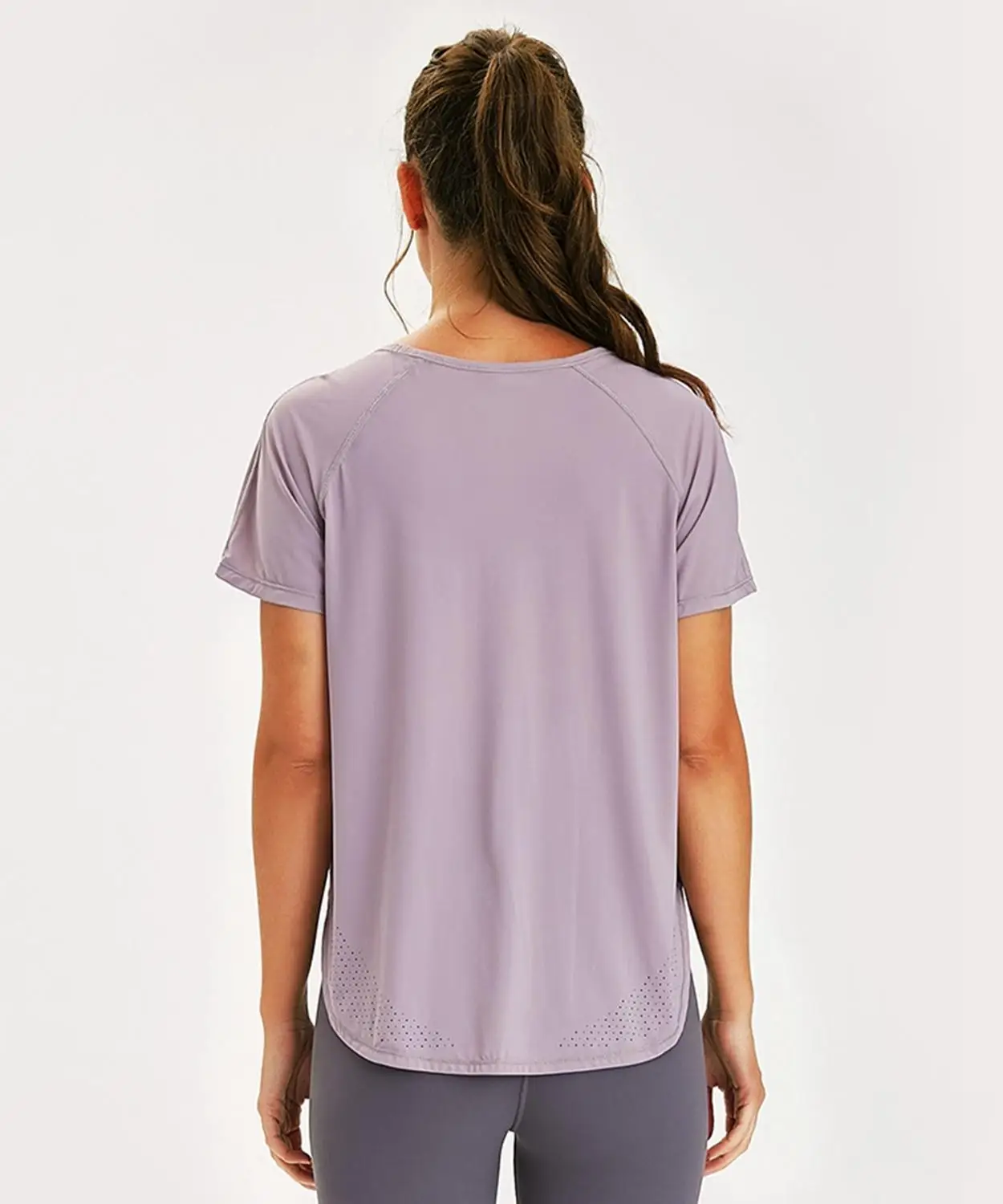 

Top Female Sports Quick Dry Breathable Fitness Sports Gym Yoga Top Running Workout Short T-shirt Athletic Yoga Sportswear Women