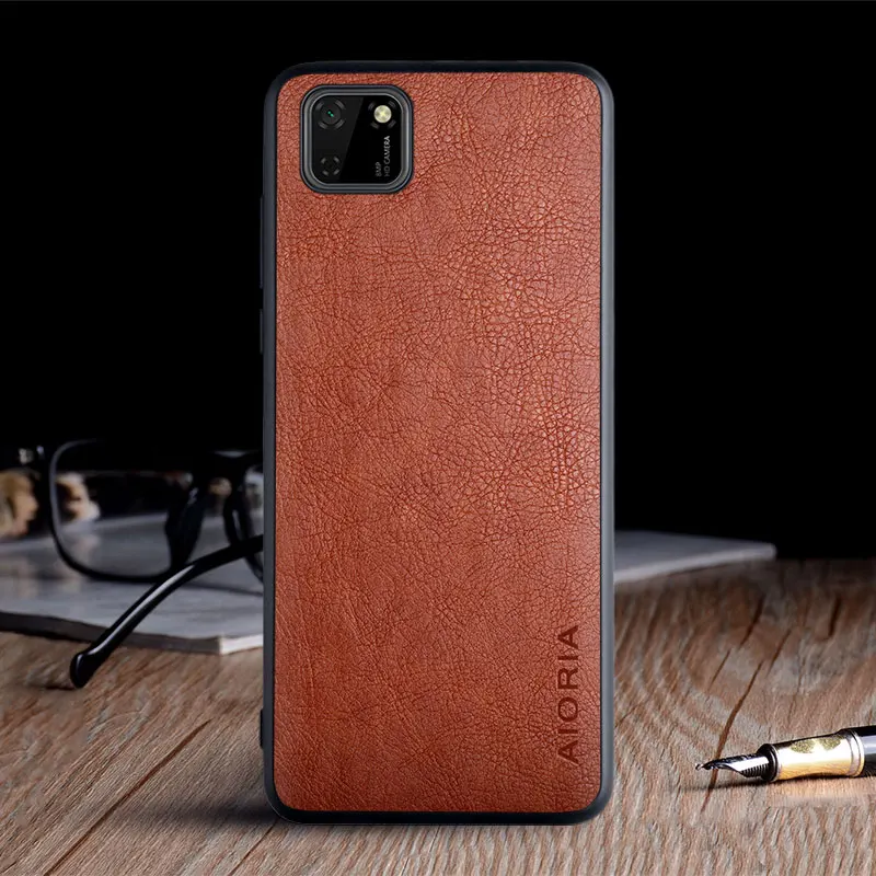 Чехол для Huawei Y5P Y6P Y7P funda роскошный винтажный кожаный чехол со слотом телефона huawei