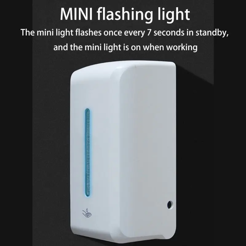 

Smart Automatic Touchless Infrared Soap Gel Dispenser Washing Shower Lotion Shampoo Liquid Wall Mounted Container 850ml