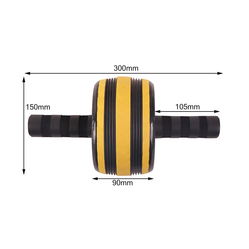 Большое колесо ролик для пресса тренажер мышц брюшного упражнения ABS Core