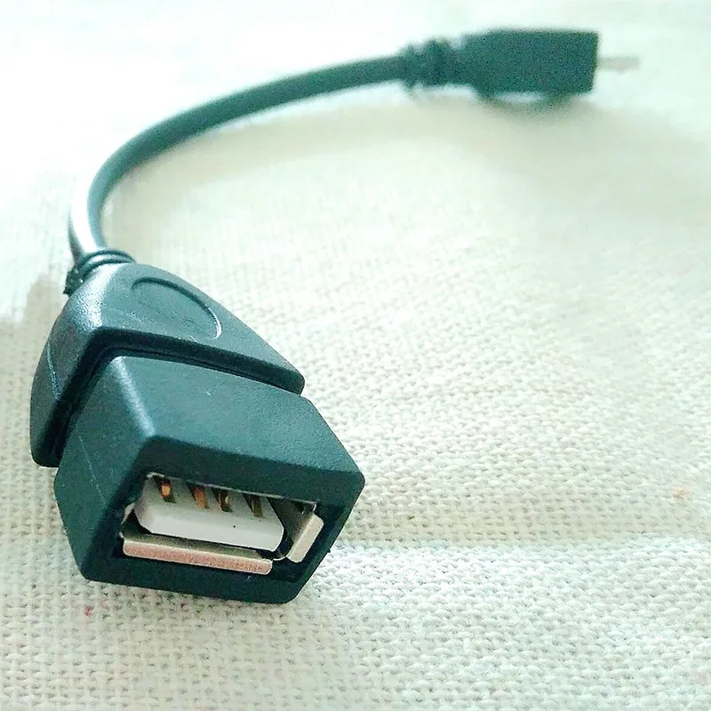 1 шт. OTG адаптер Micro USB кабели OTG СВЕТОДИОДНЫЙ модуль панели управления USB к USB 2,0 для Samsung LG Sony Xiaomi Android телефон для флеш-накопителя