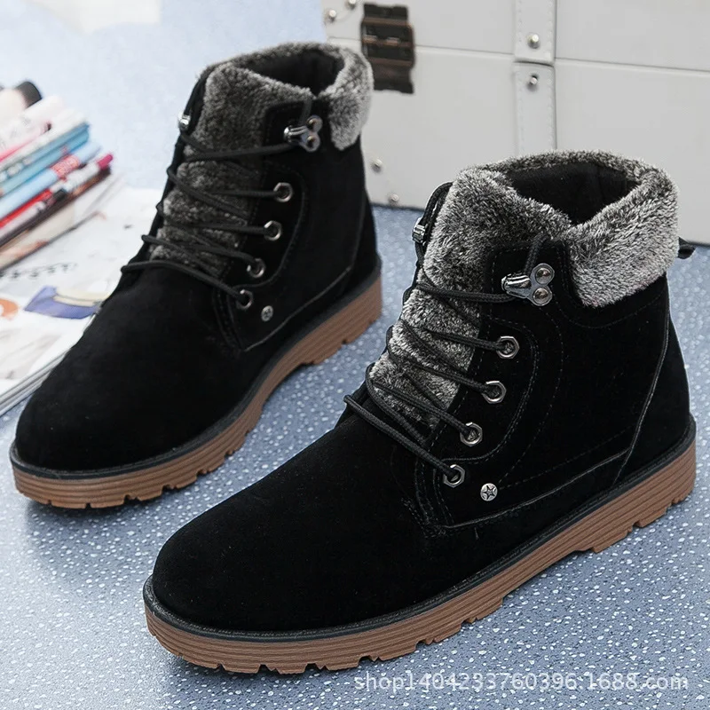 Ботинки для мотоциклистов теплые ботинки с хлопковой подкладкой мужчин и женщин