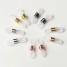 20 шт. нескользящее Силиконовое резиновое кольцо для очков цепочка для очков ремешок петли для солнцезащитных очков ушной крючок для очков соединитель петли