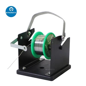 Металлическая подставка для паяльной проволоки, держатель для оловянной проволоки, рамка BGA, паяльная станция, стандартный диспенсер для припоя, катушка, держатель для олова